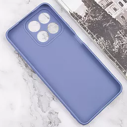 Чехол Silicone Case Candy Full Camera для Huawei Honor X8a Mist Blue - миниатюра 3
