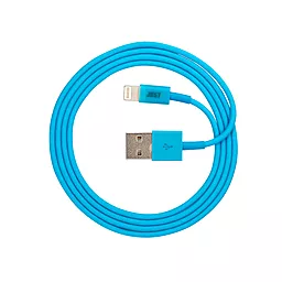 USB Кабель JUST Simple Lightning USB Cable Blue (LGTNG-SMP10-BLUE) - мініатюра 3