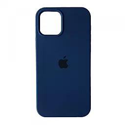 Чехол Silicone Case Full для Apple iPhone 14  Deep Navy