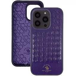 Чехол Santa Barbara Polo and Racquet Club для Apple iPhone 14 Pro  Purple - миниатюра 2