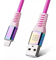 Кабель USB REAL-EL MFI 2.4a Lightning cable Rainbow (EL123500051) - миниатюра 3