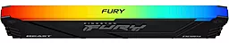 Оперативная память Kingston Fury 16 GB DDR4 3733 MHz Beast RGB (KF437C19BB12A/16) - миниатюра 3