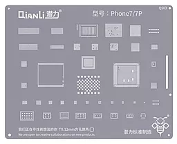 BGA трафарет (для реболлинга) Qianli (QS03) Apple iPhone 7