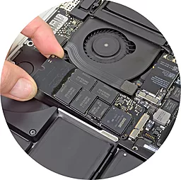 Встановлення, заміна SSD накопичувача в ноутбуці