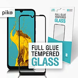 Защитное стекло Piko Full Glue Motorolla Moto E6s Black (1283126505911)