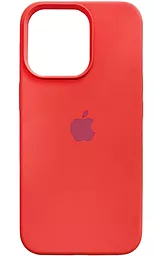 Чехол Silicone Case Full для Apple iPhone 13 Pro Max Red