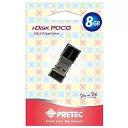 Флешка Pretec Poco 16Gb (POC16G-B) Black - миниатюра 3