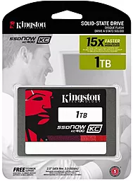 SSD Накопитель Kingston KC400 1 TB (SKC400S37/1T) - миниатюра 3