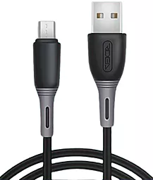 Кабель USB Ridea RC-M113 Spring 15W 3A micro USB Cable Black