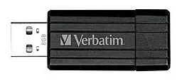 Флешка Verbatim Pin Stripe 8Gb (49062) Black