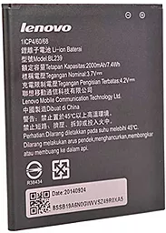 Аккумулятор Lenovo A399 IdeaPhone / BL239 (2000 mAh) - миниатюра 2