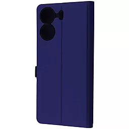 Чехол Wave Flap Case для Xiaomi Redmi Note 13 Pro 4G/Poco M6 Pro 4G Blue