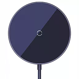 Беспроводное (индукционное) зарядное устройство Baseus Simple Mini3 Magnetic Wireless Charger 15W 2A Dusty Purple(CCJJ040205) - миниатюра 2