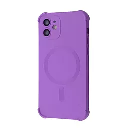 Чехол 1TOUCH Silk Touch Case with MagSafe для Apple iPhone 12 Purple