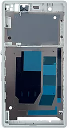 Рамка дисплея Sony Xperia Z L36h C6602 / L36i C6603 / L36a C6606 White - миниатюра 2