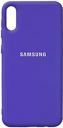 Чехол Epik Silicone Cover Full Protective (AA) Samsung A022 Galaxy A02 Purple