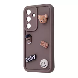 Чехол Pretty Things Case для Samsung Galaxy S24 Plus brown/bear