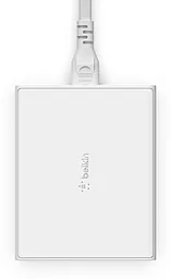 Сетевое зарядное устройство Belkin Boost Charge Pro 108W GaN 2xUSB-С+2xA White (WCH010) - миниатюра 3