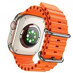 Смарт-годинник Hoco Smart Sports Watch Y12 Ultra (Call Version) Gold - мініатюра 2