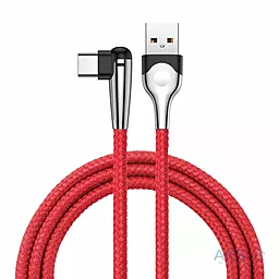 USB Кабель Baseus MVP Mobile Game 3A USB Type-C Cable Red (CATMVP-D09)