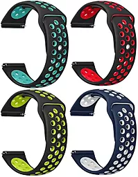 Набор сменных ремешков для умных часов 4 Colors Set Nike Style Becover для Amazfit Stratos 1/2/2S/3 /GTR 2/GTR 47mm/GTR Lite 47mm/Nexo/Pace (706545) Multicolor