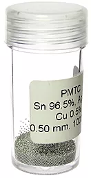 BGA шарики MECHANIC PMTC 0.5 мм 10000шт бессвинцовые в пластиковой емкости