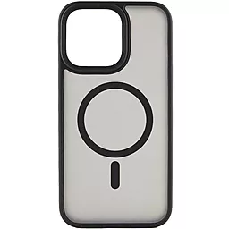 Чехол Epik TPU+PC Metal Buttons with MagSafe для Apple iPhone 15 Black