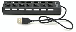 USB-A хаб EasyLife Q100 7-in-1 black (YT-H7SHS-B)
