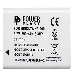 Аккумулятор для фотоаппарата Minolta NP-200 (890 mAh) DV00DV1051 PowerPlant - миниатюра 2