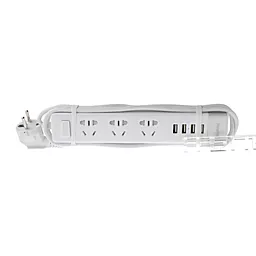 Мережевий фільтр (подовжувач) Remax RU-S2 Charger 4 USB White