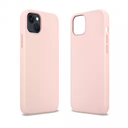 Чехол MAKE Premium Silicone для Apple iPhone 13   Chalk Pink