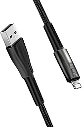 Кабель USB ColorWay Zinc Alloy Lightning Cable 2.4A Black (CW-CBUL035-BK) - миниатюра 2