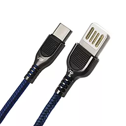 Кабель USB Veron CV-01 Reversible USB Type-C Cable Dark Blue