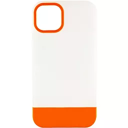 Чохол Epik TPU+PC Bichromatic для Apple iPhone 13 (6.1") Matte / Orange