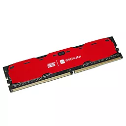 Оперативная память GooDRam DDR4 8GB 2400 MHz Iridium Red (IR-R2400D464L15S/8G)