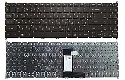 Клавіатура для ноутбуку Acer SWIFT SF315-51 без рамки чорна