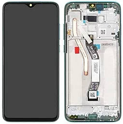 Дисплей Xiaomi Redmi Note 8 Pro (глобальная версия) с тачскрином и рамкой, оригинал, Green