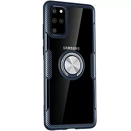 Чехол Deen CrystalRing Samsung G980 Galaxy S20 Clear/Dark Blue
