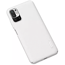 Чехол Nillkin Matte Xiaomi Redmi Note 10 5G, Poco M3 Pro White - миниатюра 2