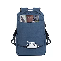 Рюкзак для ноутбука RivaCase 8365 Blue - миниатюра 2