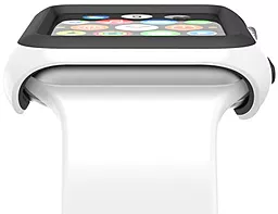 Чохол для розумного годинника Apple Watch CandyShell Fit Case 42mm White/Black (SPK-A4147) - мініатюра 3