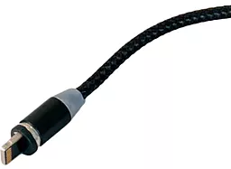 Кабель USB ExtraDigital Magnetic Lightning Cable Black (KBU1856) - миниатюра 3