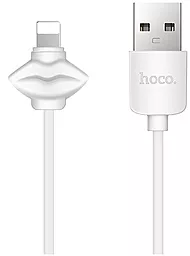 Кабель USB Hoco X17 Showy Lightning Cable White