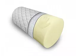 Ортопедическая подушка валик с эффектом памяти HighFoam Noble Roll для шеи и ног анатомическая мемори