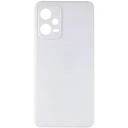 Чехол Silicone Case Candy Full Camera для Xiaomi Redmi Note 12 Pro 5G White
