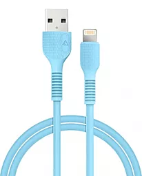 Кабель USB ACCLAB AL-CBCOLOR-L1BL 1.2M Lightning Cable Blue - миниатюра 2