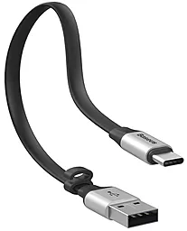 Кабель USB Baseus Nimble Portable 0.23M Type-C Cable Silver (CATMBJ-BG1) - миниатюра 3