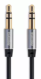 Аудіо кабель Remax AUX mini Jack 3.5mm M/M Cable 2 м black (RL-L200)