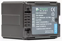 Аккумулятор для видеокамеры Panasonic VW-VBG260 сhip (2800 mAh) DV00DV1276 PowerPlant