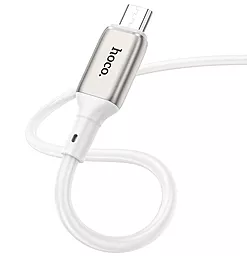 Кабель USB Hoco X66 Howdy micro USB Cable White
